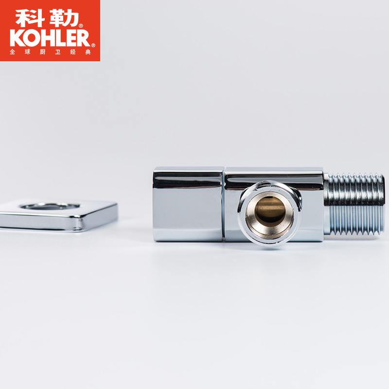 科勒KOHLER角阀 (与卫生洁具配套使用)R76389T-9-CP高清大图