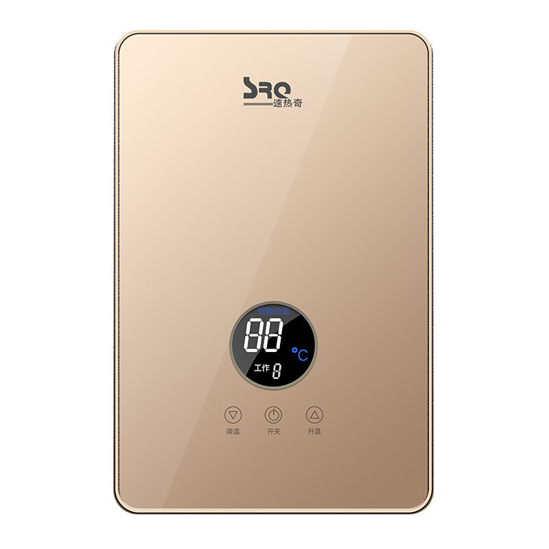 速热奇(SRQ)SRQ-9011即热式热水器 蓝色 快速即热式电热水器智能恒温快热式电热水器6500W