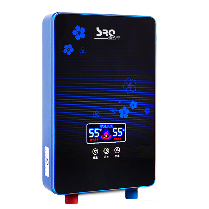 速热奇(SRQ)SRQ-9011即热式水器 蓝色8000W 快速即热式电热水器 智能恒温 快热式电热水器