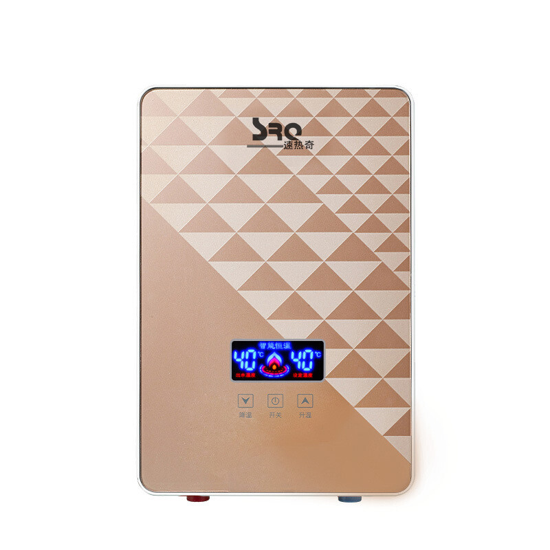 速热奇(SRQ)SRQ-9011即热式水器 蓝色8000W 快速即热式电热水器 智能恒温 快热式电热水器