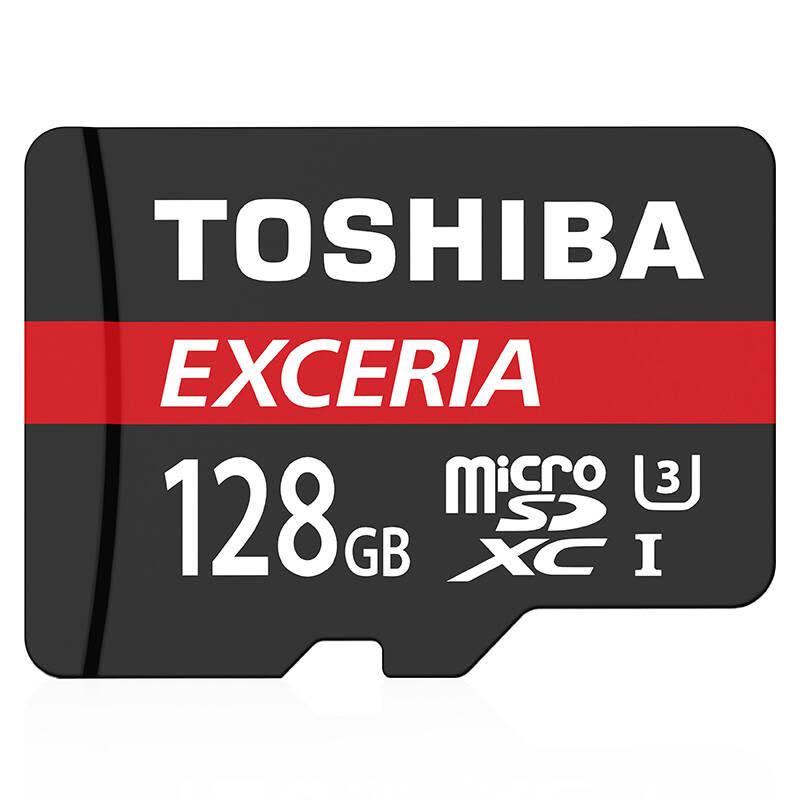 [赠读卡器/SD卡套]东芝(TOSHIBA)TF卡 128GB 90MB/s手机存储卡图片