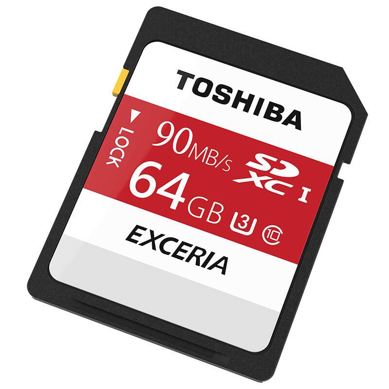 [赠读卡器]东芝(TOSHIBA)SD卡 64GB 90MB/s相机存储卡