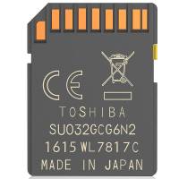[赠读卡器]东芝(TOSHIBA)SD卡 128GB 读95MB/s写75MB/s相机存储卡