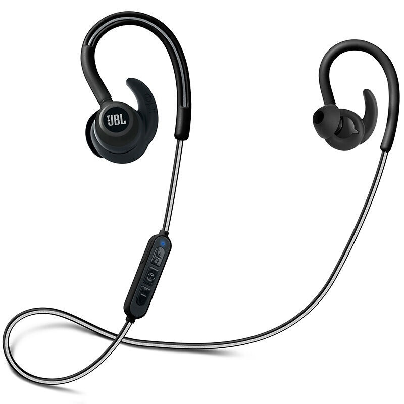 JBL REFLECT CONTOUR无线蓝牙耳机 运动耳 机跑步入耳式耳塞 挂耳式耳机 黑色高清大图