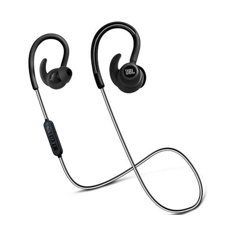JBL REFLECT CONTOUR无线蓝牙耳机 运动耳 机跑步入耳式耳塞 挂耳式耳机 黑色图片