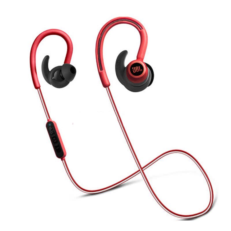 JBL REFLECT CONTOUR无线蓝牙耳机 运动耳 机跑步入耳式耳塞 挂耳式耳机 红色图片