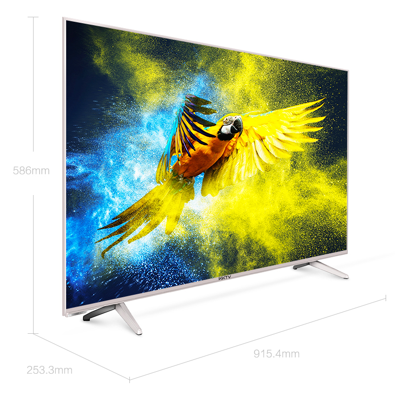 康佳KKTV K43W 43英寸安卓智能平板液晶电视机 康佳微鲸出品(香槟金影视版)