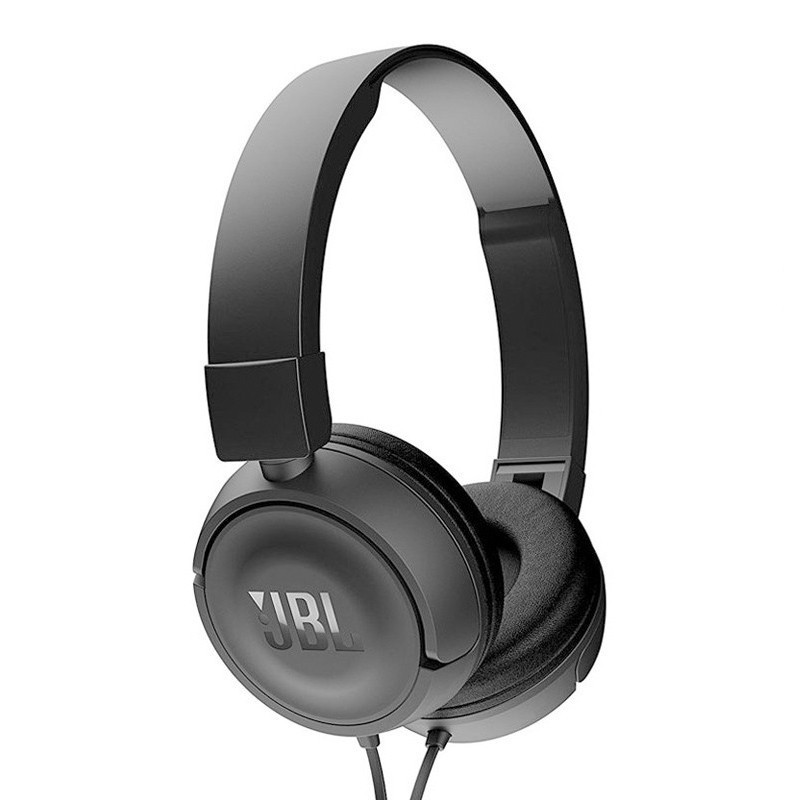 新品 JBL T450头戴音乐耳机安卓苹果通用线控耳机-黑色