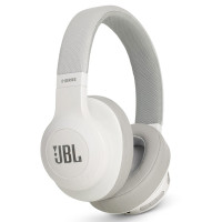 JBL E45BT头戴式无线蓝牙耳机音乐耳机便携HIFI重低音 -白色