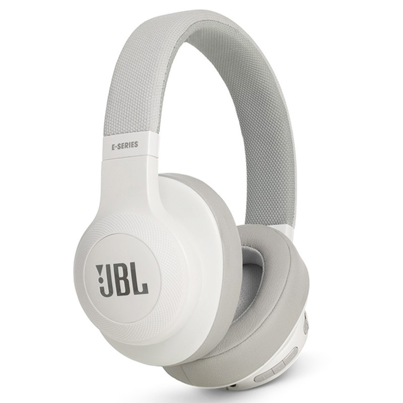 JBL E45BT头戴式无线蓝牙耳机音乐耳机便携HIFI重低音 -白色