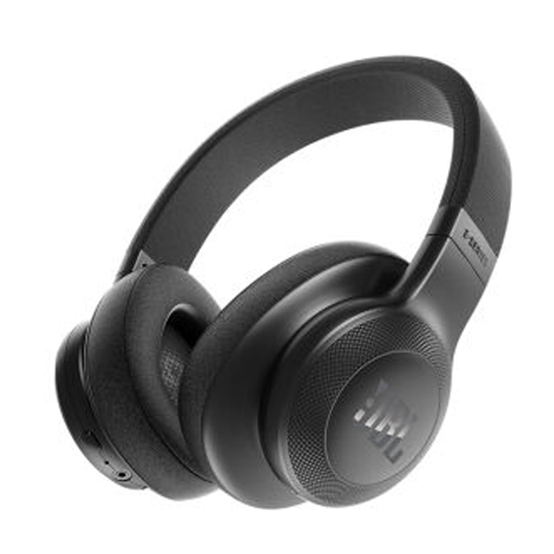 JBL E55BT头戴式无线蓝牙耳机音乐耳机便携HIFI重低音 -黑色高清大图