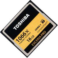 东芝(TOSHIBA)CF卡 16GB 1066X读160MB/s写95MB/s单反相机存储卡