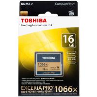 东芝(TOSHIBA)CF卡 16GB 1066X读160MB/s写95MB/s单反相机存储卡