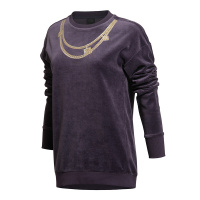 李宁 女款 运动生活系列 套头无帽卫衣 AWDJ884