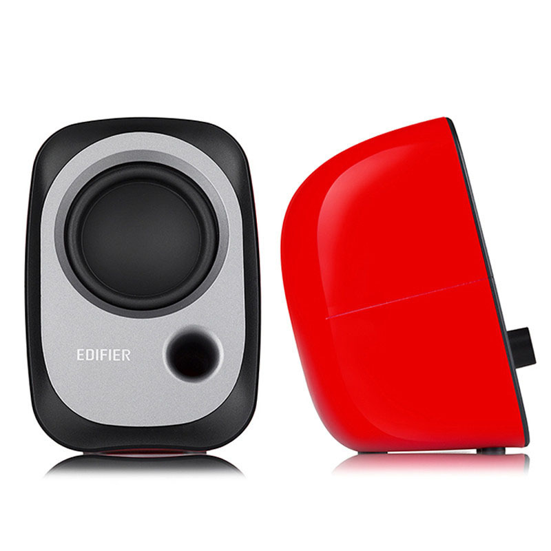 漫步者(EDIFIER)R12U 台式电脑音响小音箱迷你笔记本2.0USB低音炮 红色