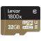 雷克沙(Lexar)TF卡 32GB 1800X 270MB/s大疆无人机 Gopro运动相机 手机存储卡(配读卡器)