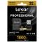 雷克沙(Lexar)TF卡 32GB 1800X 270MB/s大疆无人机 Gopro运动相机 手机存储卡(配读卡器)