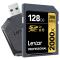 雷克沙(Lexar)SD卡 128GB 2000X读300MB/s写260MB/s相机存储卡(配读卡器USB3.0)