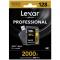 雷克沙(Lexar)SD卡 128GB 2000X读300MB/s写260MB/s相机存储卡(配读卡器USB3.0)