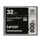 雷克沙(Lexar)CF卡 32GB 800X读120MB/s写45MB/s单反相机存储卡