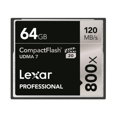 雷克沙(Lexar)CF卡 64GB 800X读120MB/s写45MB/s单反相机存储卡