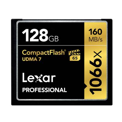 雷克沙Lexar CF卡128GB 1066X读160M写155M单反相机存储卡