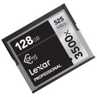 雷克沙Lexar CFast 2.0存储卡 128GB 摄影单反相机专用卡 读525MB/s 写445MB/s