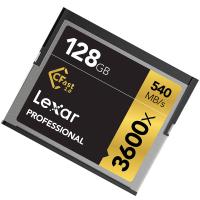 雷克沙(Lexar)CFast 2.0存储卡 128GB 摄影单反相机专用卡 读540MB/s 写445MB/s
