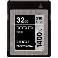 雷克沙(Lexar)XQD2.0存储卡 32GB 尼康/索尼相机专用卡 读210MB/s写80MB/s