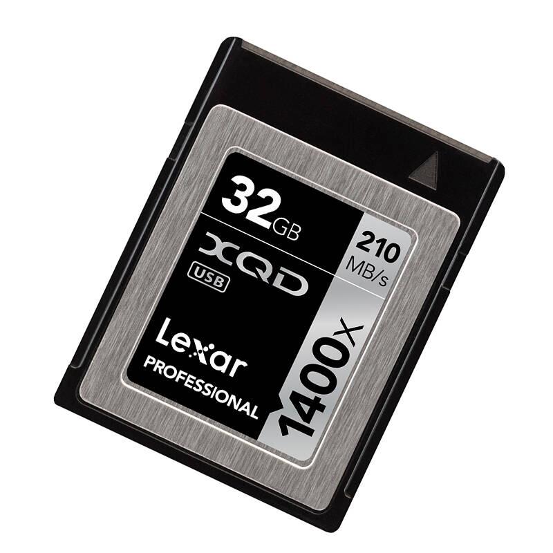 雷克沙(Lexar)XQD2.0存储卡 32GB 尼康/索尼相机专用卡 读210MB/s写80MB/s