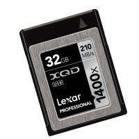 雷克沙(Lexar)XQD2.0存储卡 32GB 尼康/索尼相机专用卡 读210MB/s写80MB/s