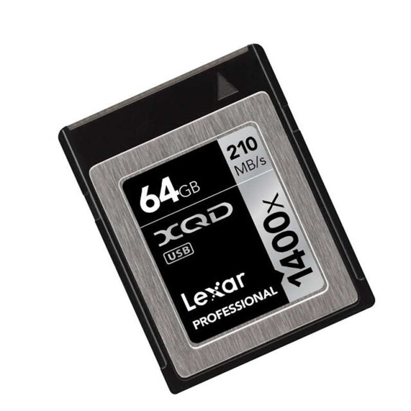 雷克沙(Lexar)XQD2.0存储卡 64GB 尼康/索尼相机专用卡 读210MB/s写185MB/s