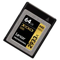 雷克沙(Lexar)XQD2.0存储卡 64GB 尼康D4/D4S/D5相机专用卡 读440MB/s写390MB/s