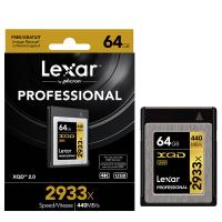 雷克沙(Lexar)XQD2.0存储卡 64GB 尼康D4/D4S/D5相机专用卡 读440MB/s写390MB/s