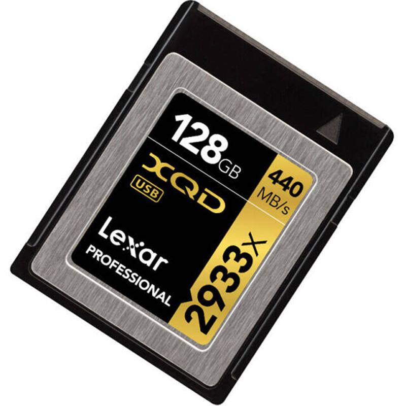 雷克沙(Lexar)XQD2.0存储卡 128GB 尼康D4/D4S/D5相机专用卡 读440MB/s写390MB/s