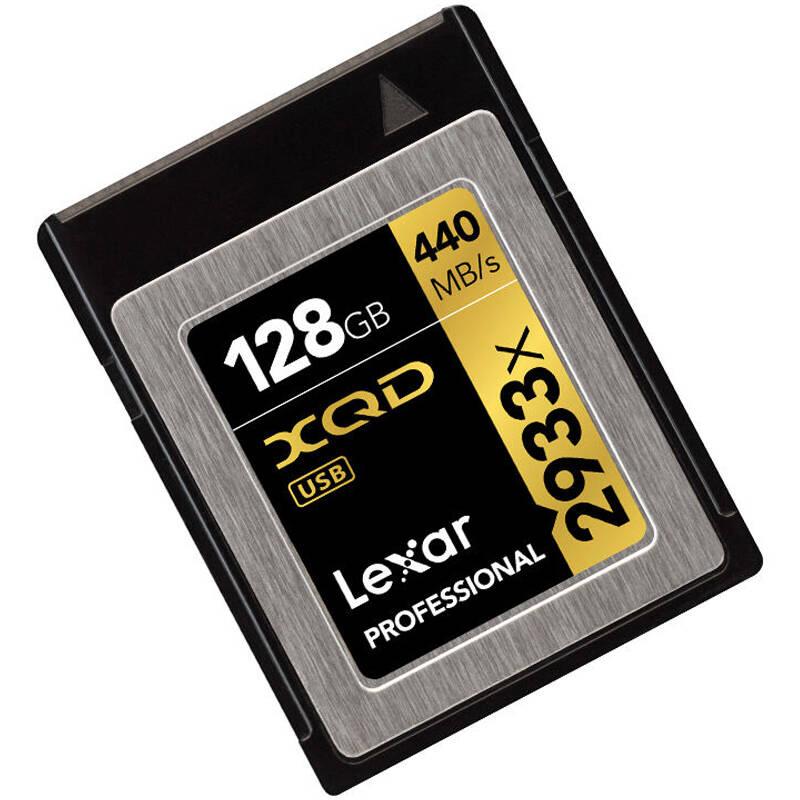 雷克沙(Lexar)XQD2.0存储卡 128GB 尼康D4/D4S/D5相机专用卡 读440MB/s写390MB/s