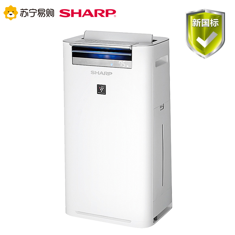 夏普(SHARP) 空气净化器 KC-WG30-W 除雾霾PM2.5除甲醛杀菌加湿家用办公室用