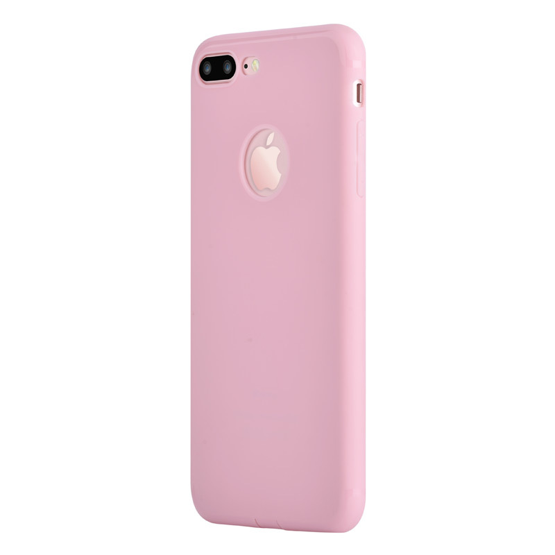 Devia iPhone 7 Plus柔彩系列保护软套(粉色)