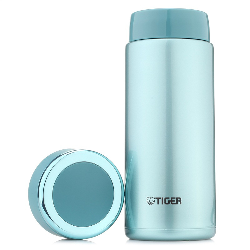 虎牌(tiger)保温杯MMW-A36C 水杯杯子超轻保冷杯 304不锈钢时尚男女真空杯 360ml 高光银蓝AM