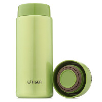 虎牌(tiger)保温杯水杯杯子超轻保冷杯不锈钢时尚男女真空杯MMW-A36C 360ml 苹果绿GL