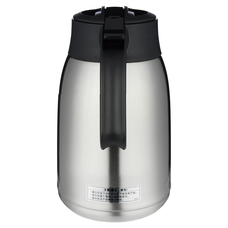 虎牌(tiger)保温壶保冷壶 1600ml 304不锈钢水具 真空咖啡暖热水壶 PWM-A16C XC不锈钢色