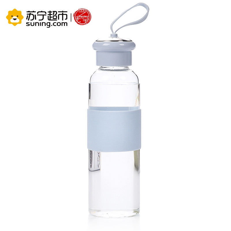 艺宏堂茶具水杯 艺宏堂水晶天蓝玻璃杯 创意水杯玻璃杯 4色可选