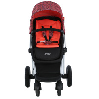 好孩子-婴儿推车 高景观儿童车轻便折叠手推车 GB116-M32800 橙色豹纹 (适用0-36个月)