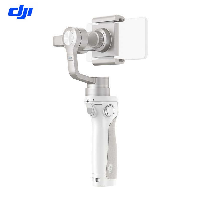 DJI大疆 灵眸Osmo Mobile 防抖手机云台 手持稳定器 银色图片