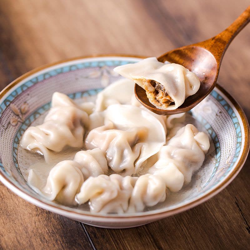 [苏鲜生]湾仔码头白菜木耳猪肉水饺720g图片