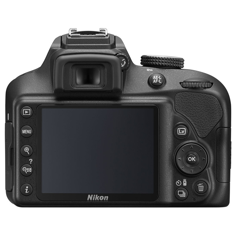 尼康(Nikon) D3400(18-55mm) 入门数码单反相机单镜头套装 约2416万有效像素 传感器类型CMOS高清大图