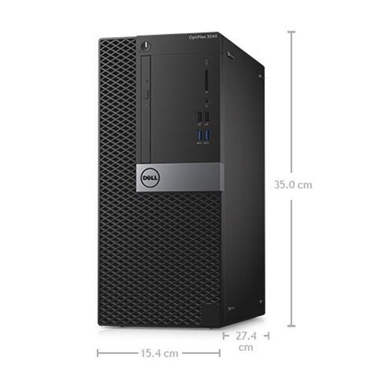 戴尔（Dell）Optiplex 3046 i5-6500 4G 1TB W7 3年保 E2016HL网络同传