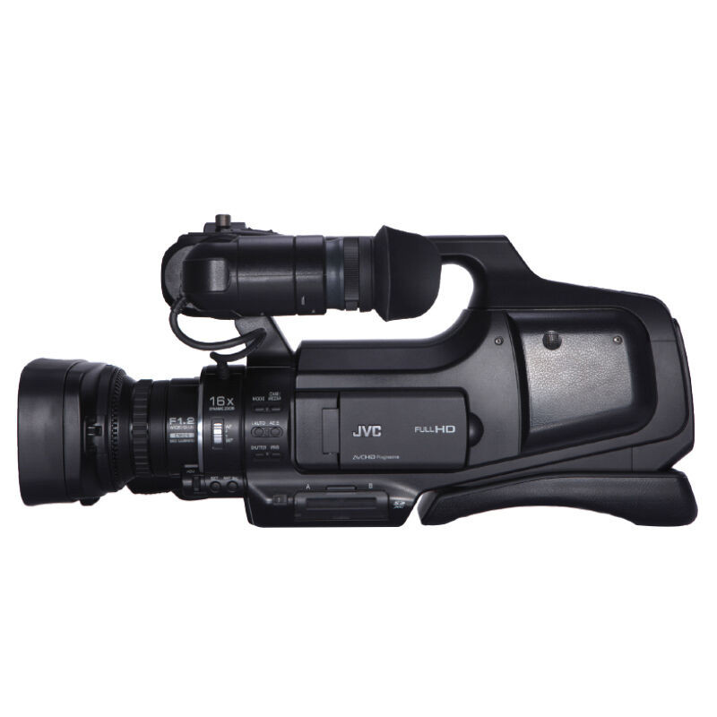 杰伟世(JVC)JY-HM85ACH 活动会议套餐 数码摄像机 专业摄像机 黑色 600万有效像素3英寸显示屏