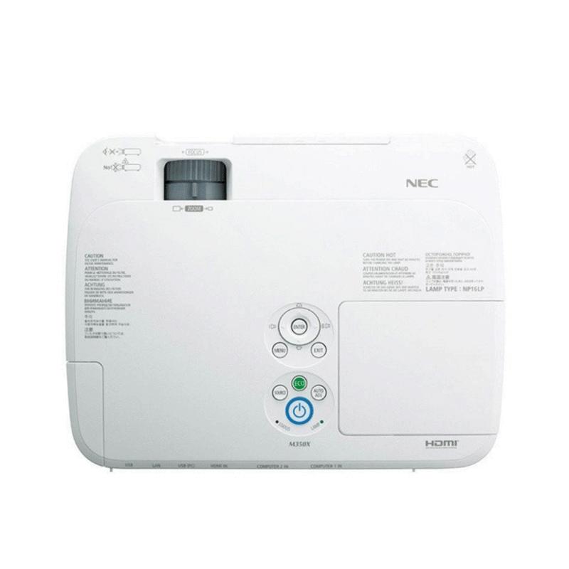 NEC P501X+ 5000流明 ( 1.7倍变焦比镜头 投射距离更加灵活)