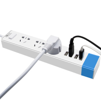 惠爱家 SW-050310 智能USB插座/三位插线板/4USB充电排插/ 多功能插排/接线板